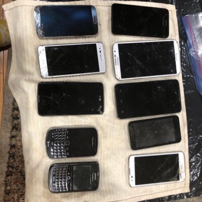 Used cellphones for parts lot