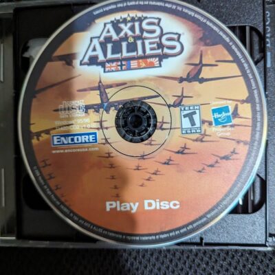 Axis and Allies Collectors Edition disk only