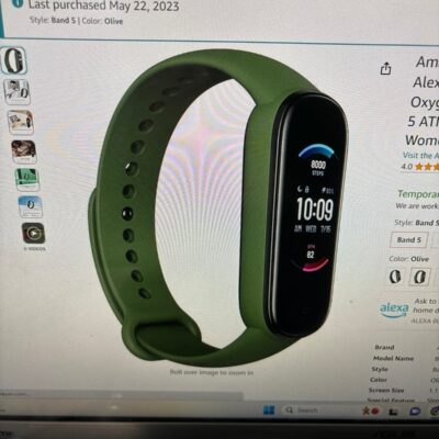 Amazfit band 5 activity tracker