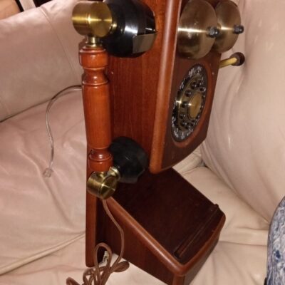 Retro Themed Coutry-Style Retro Antique Wall-Mount Phone