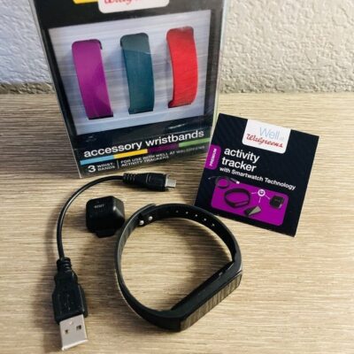 Premium Wrist Activity Tracker & Replacement Bands Lot