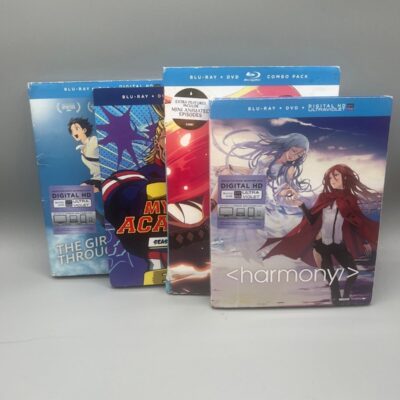 Anime Blu-ray movie bundle