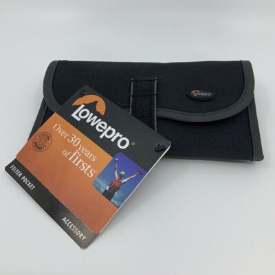 NWT Lowepro Filter Pocket Black Holds 6 Filters Up To 82mm