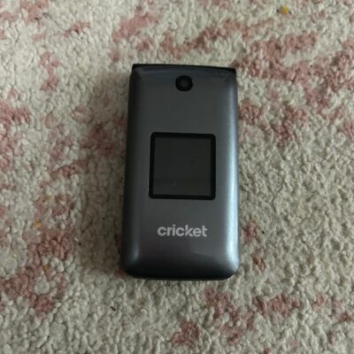 Alcatel Quickflip 4044C (Cricket) 4G LTE Flip Phone – Silver 13D3