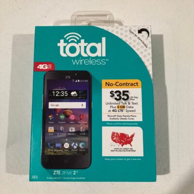 Total Wireless ZTE Zfive 2 LTE cell phone