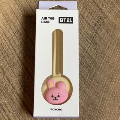 BTS BT21 Official Goods Authentic Cooky Apple AirTag CASE KPOP Gift NEW