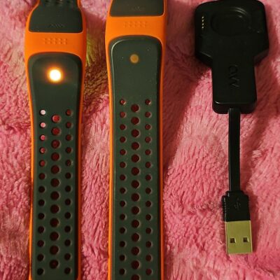 2 x Mio LINK OTF Heart Rate Monitors (Both Orangetheory) (1 lg & 1 md)