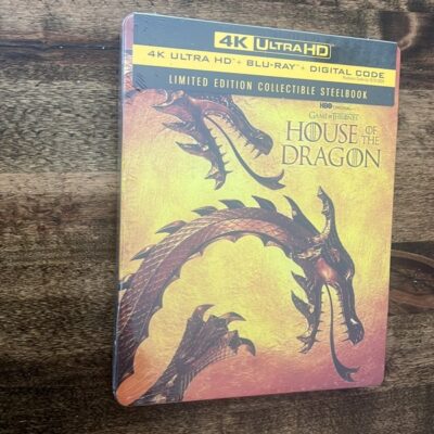 HOUSE OF THE DRAGON Steelbook (4K + Blu-ray + Digital)