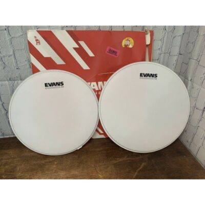 Evans G2 Coated Drum heads 12” 13 inch -2 pack NEW