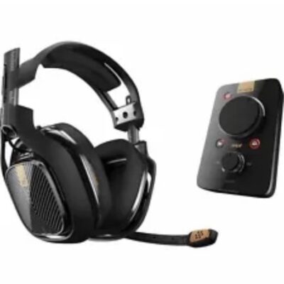 J13) Astro Gaming A40 TR Headset + MixAmp Pro TR for PS4 – Black