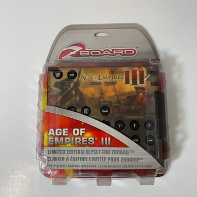 Age of Empires 3 Gaming Keyset For Zboard – Brand New Sealed