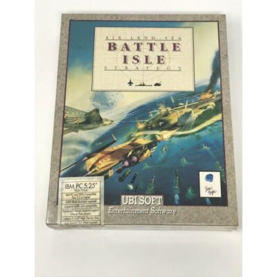 Battle Isle IBM PC DOS Game 5.25″ 5 1/4″ Floppy Disk Factory Sealed