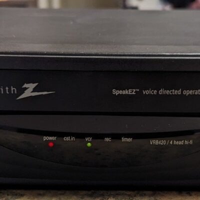 Zenith VRB420 4-Head VCR *No Remote*