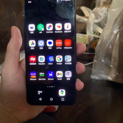 LG G8 ThinQ 128 gigabytes in Aurora Black