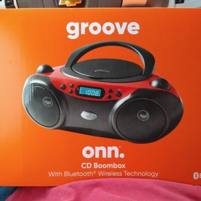 Onn. Groove CD Boombox