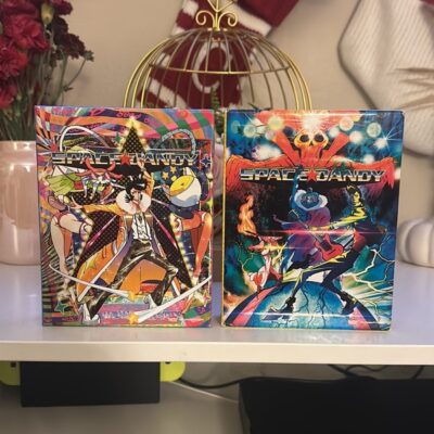 Space Dandy Limited Edition season 1&2 Blu-ray/DVD 8 disc w/art cards Anime