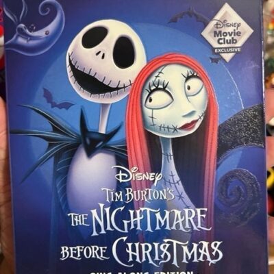 Disney Nightmare Before Christmas sing a long collectors edition