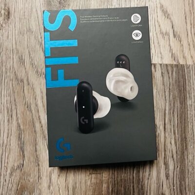 Logitech – FITS True Wireless Gaming Earbuds for PC, Mac, PS5, PS4,