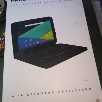 Prestige elite 10 QL 10in quad core android tablet case and keyboard