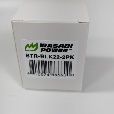 Wasabi Power Battery (2-Pack) for Panasonic DMW-BLK22 NEW