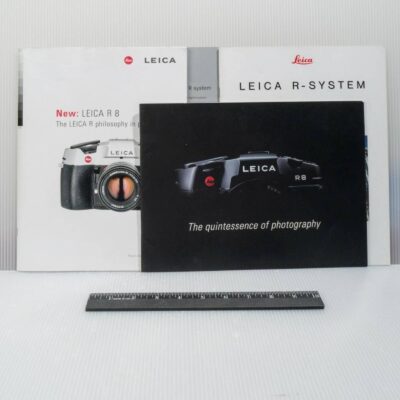 Leica R System Brochures 6.2, R7, R8 Advertising