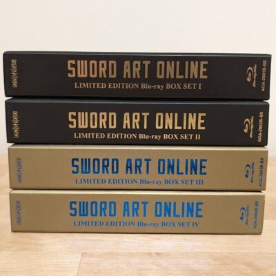 Sword Art Online Limited Edition Blu-Ray Box Sets 1-4