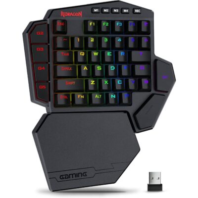 Redragon K585 DITI Wireless One-Handed Mechanical Keyboard (Red Switch)