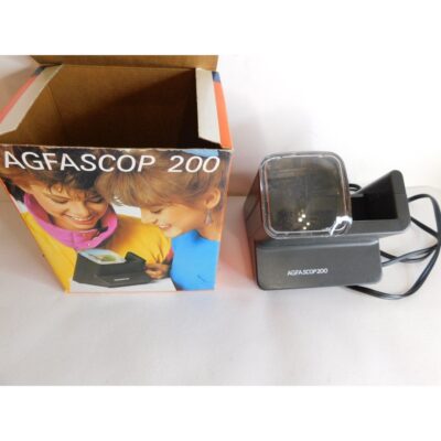 Agfascop 200 Lighted 35mm Slide Viewer