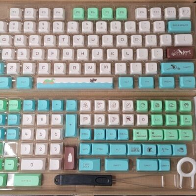 Animal Crossing Keycaps XDA Profile Mechanical Keyboard New PBT Dye Sub