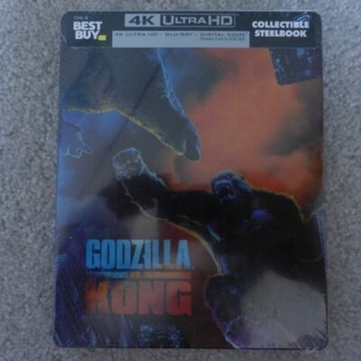 Godzilla Vs Kong 4k Steelbook