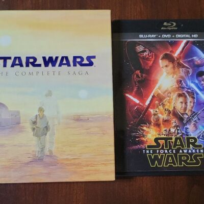 Star Wars Blu Ray Lot