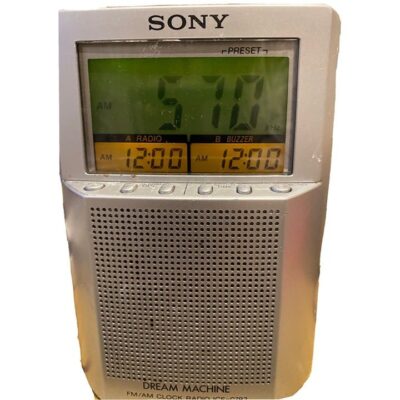 Sony Dream Machine AM /FM Clock Radio – Model ICF-C793 Tested Works
