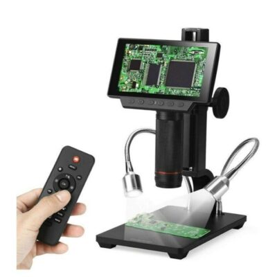 Koolertron 5 inch LCD 1080P Digital Microscope Wireless Remote Control Up to 560