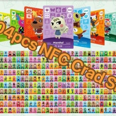 All 504pcs Amiibo LARGE SIZE Villagers Card For Animal Crossing Switch