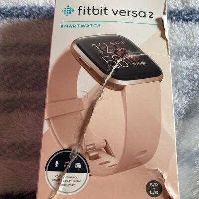 Fitbit Versa 2 Health and Fitness Smartwatch S/P & L/G Rose Gold