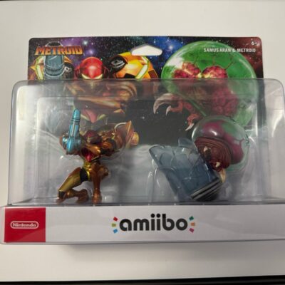 Nintendo Samus Aran and Metroid amiibo Figure