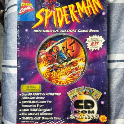 Never opened! Marvel Spider-Man CD-ROM Interactive 1st Edition!!