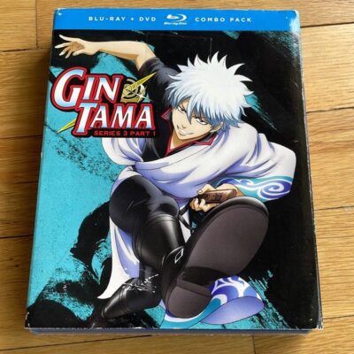 SEALED Gintama Series Three Part One Blu-ray DVD Compact Brand New Movie Set