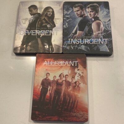 The Divergent Series Triple Feature Steelbook BluRay Sets