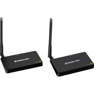 IOGEAR – GWHDBBKIT Wireless HDMI TV Connection Kit – Black
