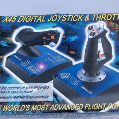 Saitek X45 Flight stick set Like New