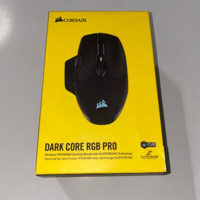 Corsair DARK CORE RGB PRO CH-9315411-NA Black 8 Buttons 1 x Wheel USB 2.0 Type-A