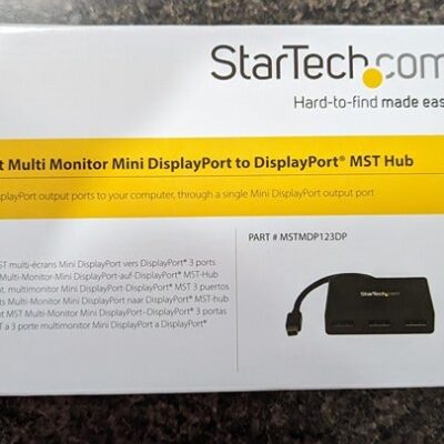 Startech 3-port Multi Monitor Mini DisplayPort MST Hub