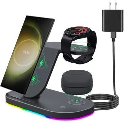 3 in 1 Fast Wireless Charger – Galaxy Products