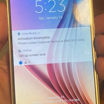 Samsung Galaxy S6 G920V Sliver