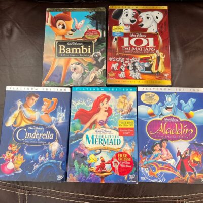 Disney Platinum Edition DVD bundle