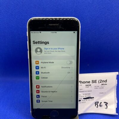 Apple iPhone SE 2nd Generation 64 GB in White for Unlocked B63