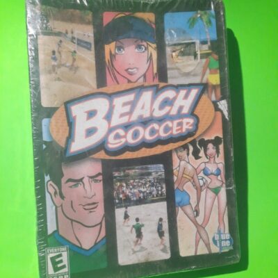 Vintage NOS 3D Exotic Beach Soccer Windows XP PC CD-ROM Computer Video Game