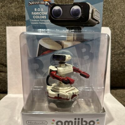 Super Smash bros R.O.B famicom colors amiibo NEW