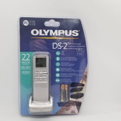 Olympus DS-2 (64 MB, 22 Hours) Handheld Digital Voice Recorder Corroded battery
